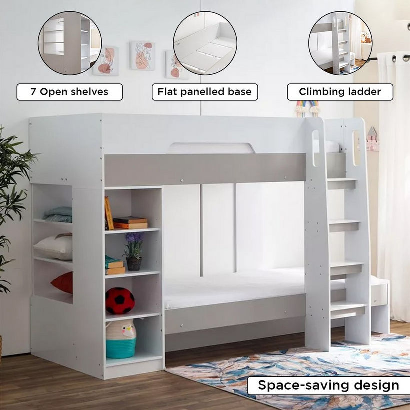Halmstad Bunk Bed with Storage - 90x190 cm - Image 5