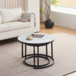 Roma Sintered Stone Coffee Table - Set of 2