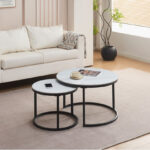 Roma Sintered Stone Coffee Table - Set of 2