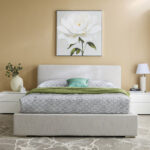 Liberty Upholstered King Bed - 180x200 cm