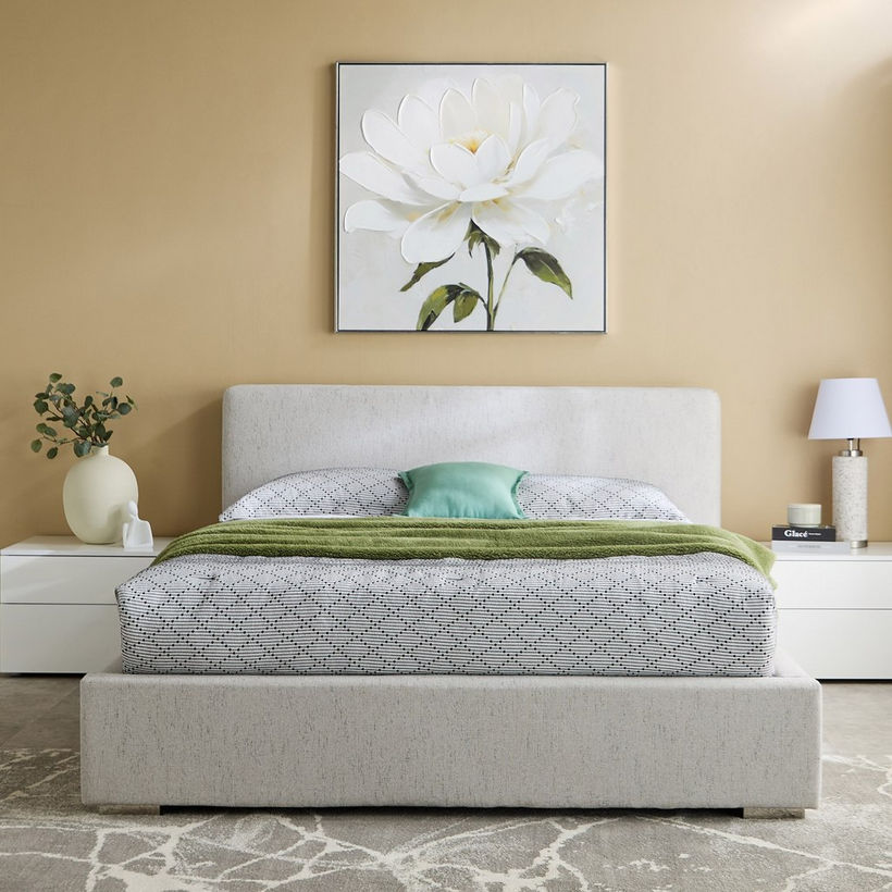 Liberty Upholstered Queen Bed - 160x200 cm - Image 3