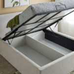 Liberty Upholstered Hydraulic Storage King Bed - 180x200 cm