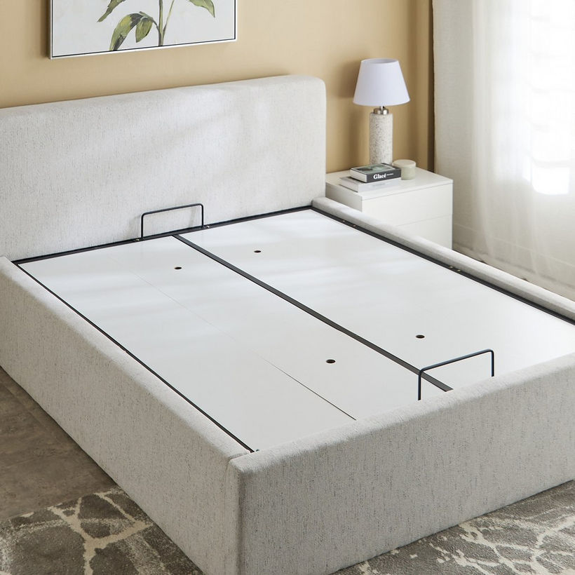 Liberty Upholstered Hydraulic Storage Queen Bed - 160x200 cm - Image 11