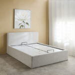 Liberty Upholstered Hydraulic Storage King Bed - 180x200 cm
