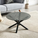 Waver Textured Glass Coffee Table