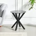 Waver Textured Glass End Table - Image 10