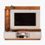 Marfil Wall Unit Up to 70-Inches with LED Light