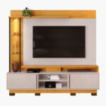 Martin TV Wall Unit for TVs up to 70 inches with LED Light