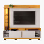 Martin TV Wall Unit for TVs up to 70 inches with LED Light