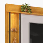 Martin TV Wall Unit for TVs up to 70 inches with LED Light