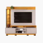 Martin TV Wall Unit for TVs up to 70 inches with LED Light