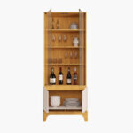Nemo 4-Door Glass Curio Cabinet