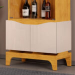 Nemo 4-Door Glass Curio Cabinet