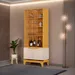 Nemo 4-Door Glass Curio Cabinet