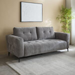 Europe 3-Seater Fabric Sofa