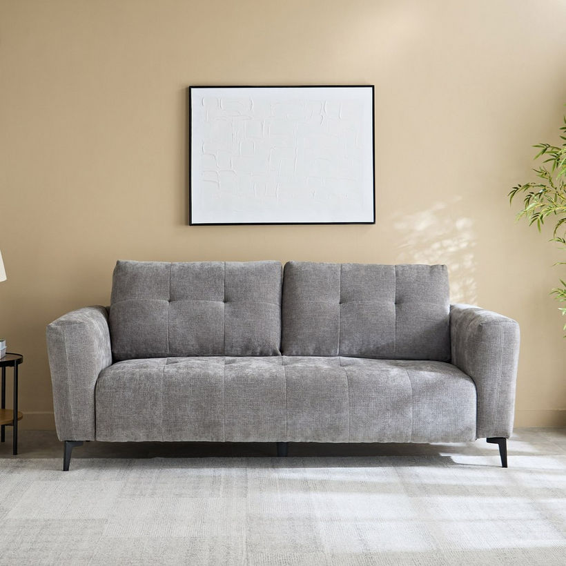 Europe 3-Seater Fabric Sofa - Image 3