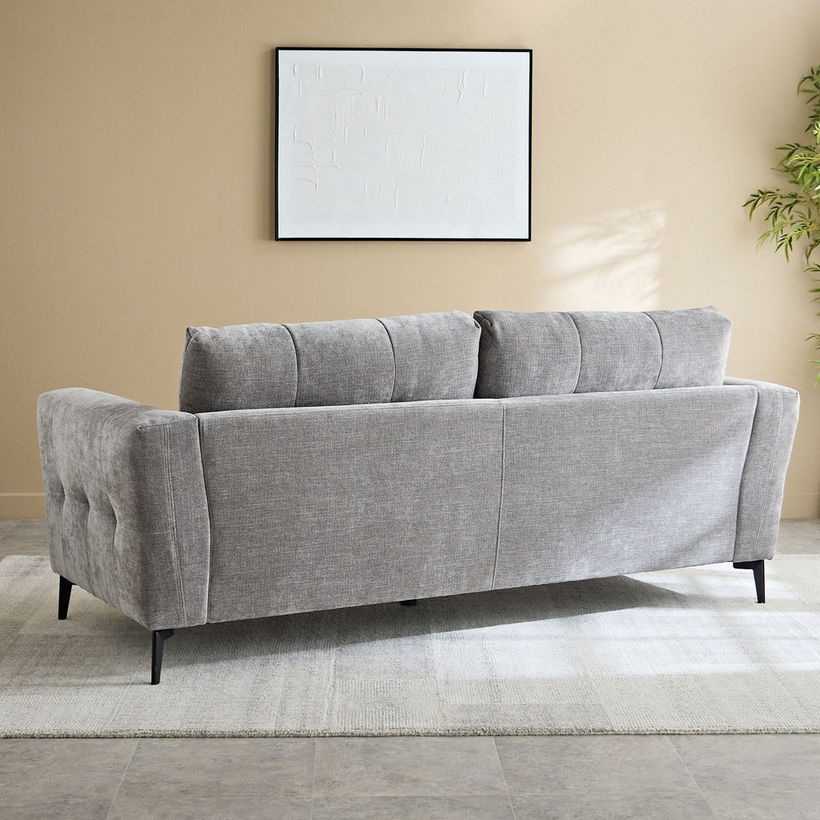 Europe 3-Seater Fabric Sofa - Image 4