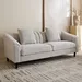 Zeta 3-Seater Fabric Sofa with 2 Cushions - Image 13