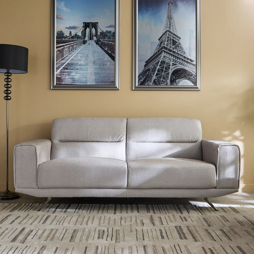June 3-Seater Fabric Sofa - Image 3