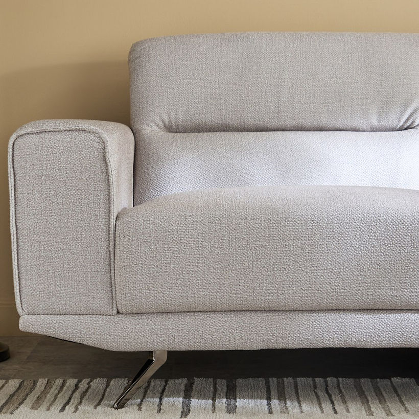 June 3-Seater Fabric Sofa - Image 5