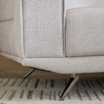 June 3-Seater Fabric Sofa