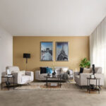 June 2-Seater Fabric Sofa