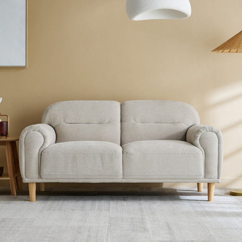 Delta 2-Seater Fabric Sofa - Image 3