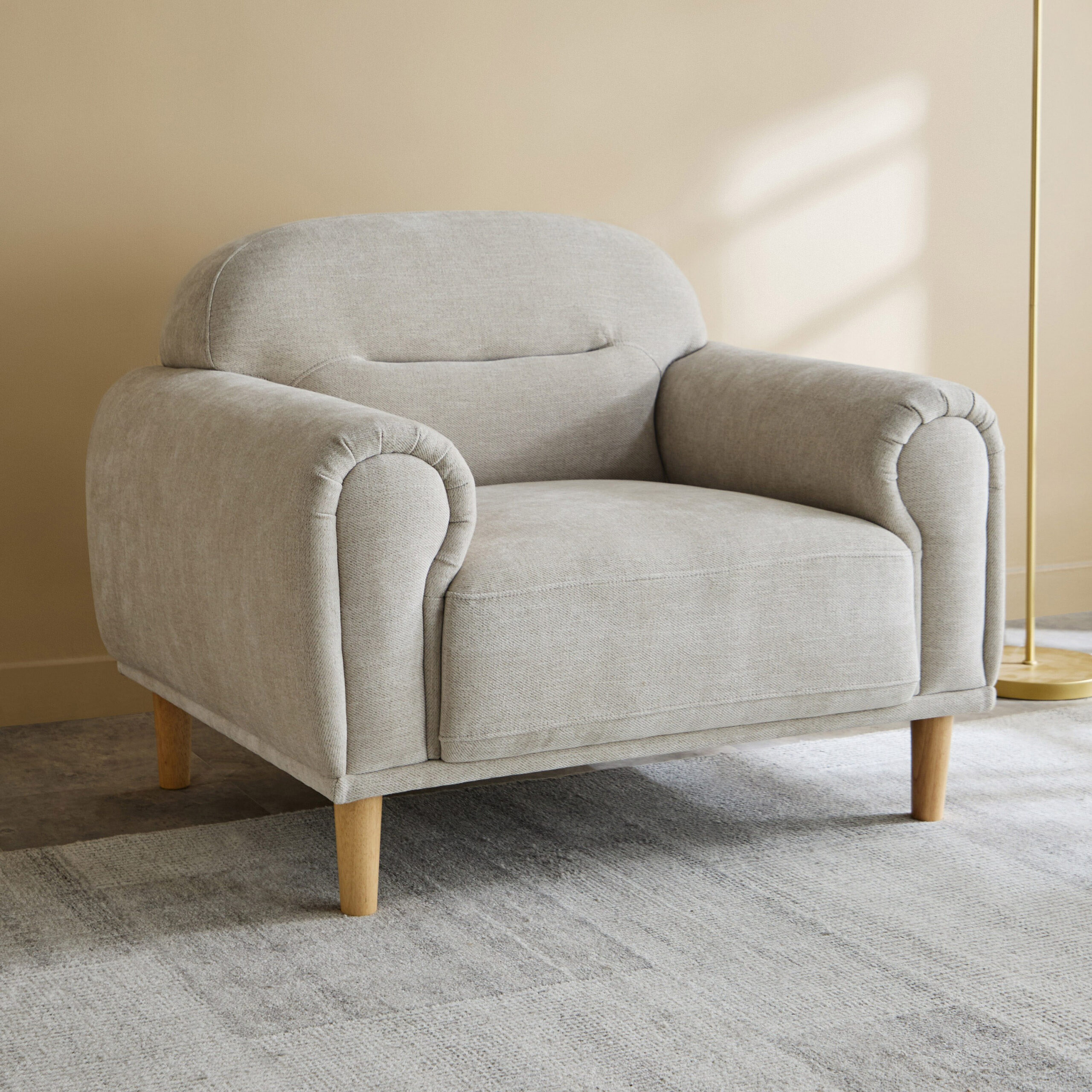 Delta Fabric Armchair Sofa