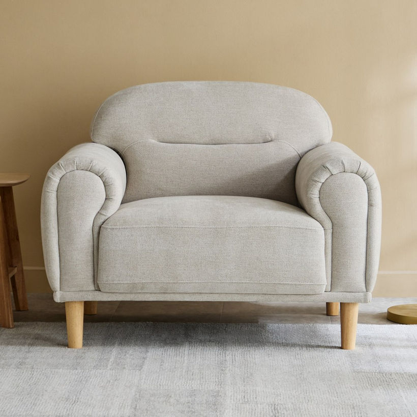 Delta Fabric Armchair Sofa - Image 3