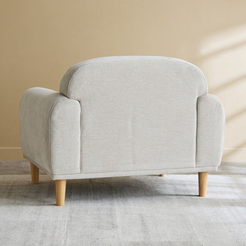 Delta Fabric Armchair Sofa - Image 4