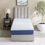 iSleepLuxe iCooltex Cool Gel Pro Visco Memory Foam Pocket Spring Mattress - 90x190x25 cm