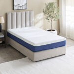 iSleepLuxe iCooltex Cool Gel Pro Visco Memory Foam Pocket Spring Mattress - 120x200x25 cm