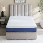 iSleepLuxe iCooltex Cool Gel Pro Visco Memory Foam Pocket Spring Mattress - 120x200x25 cm