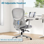 Tesser Office Chair with Sliding Seat and 3D Armrest