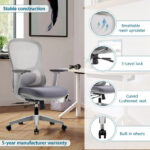 Tesser Office Chair with Sliding Seat and 3D Armrest