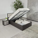 Scott Hydraulic Twin Storage Bed - 120x200 cm