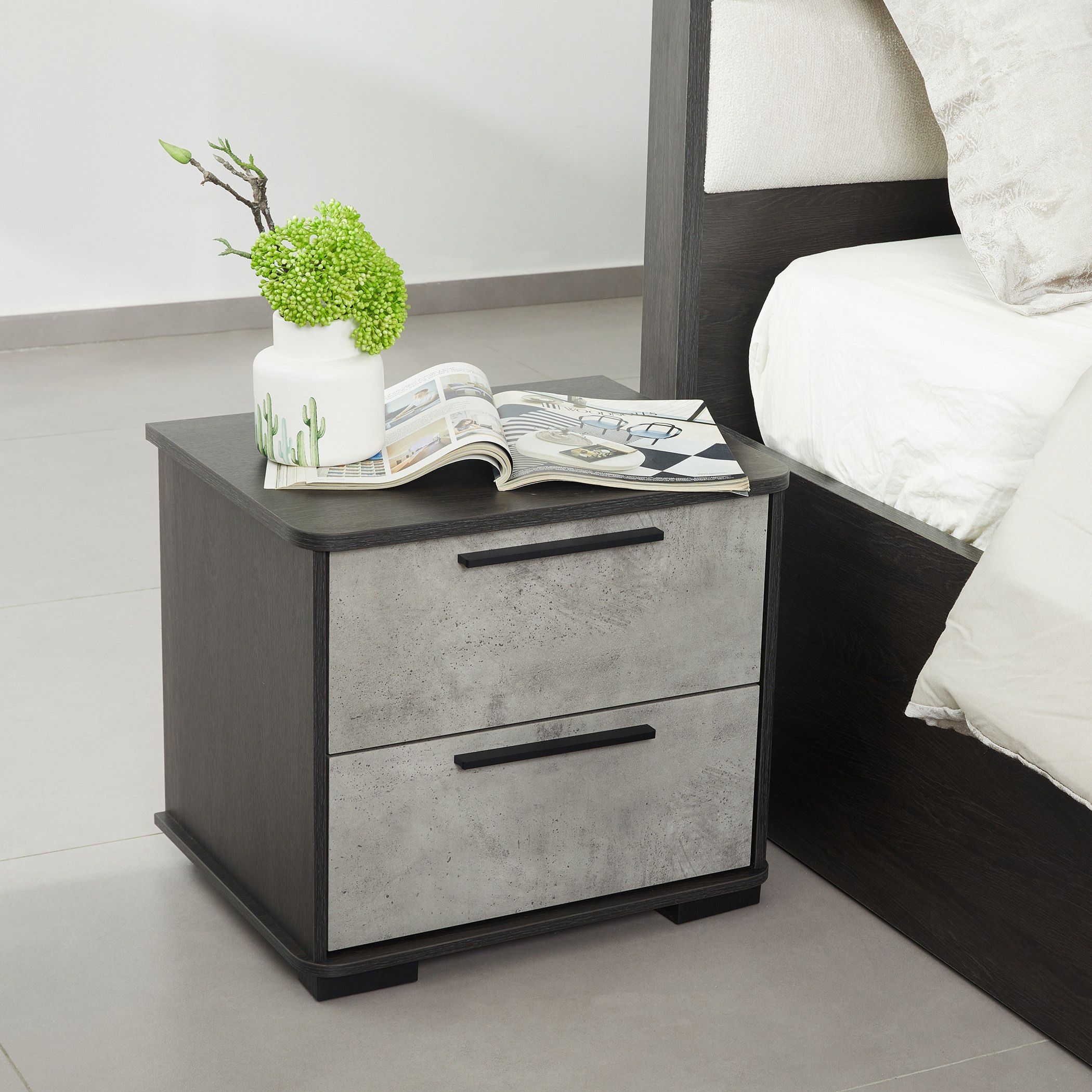 Scott 2-Drawer Nightstand