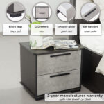 Scott 2-Drawer Nightstand