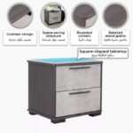 Scott 2-Drawer Nightstand