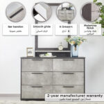 Scott 6-Drawer Master Dresser