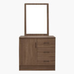 Movo Oasis 1-Door 3-Drawer Dresser with Mirror