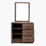 Movo Oasis 1-Door 3-Drawer Dresser with Mirror