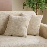 Monza 5- Seater Fabric Left Corner Sofa with 2 Cushions
