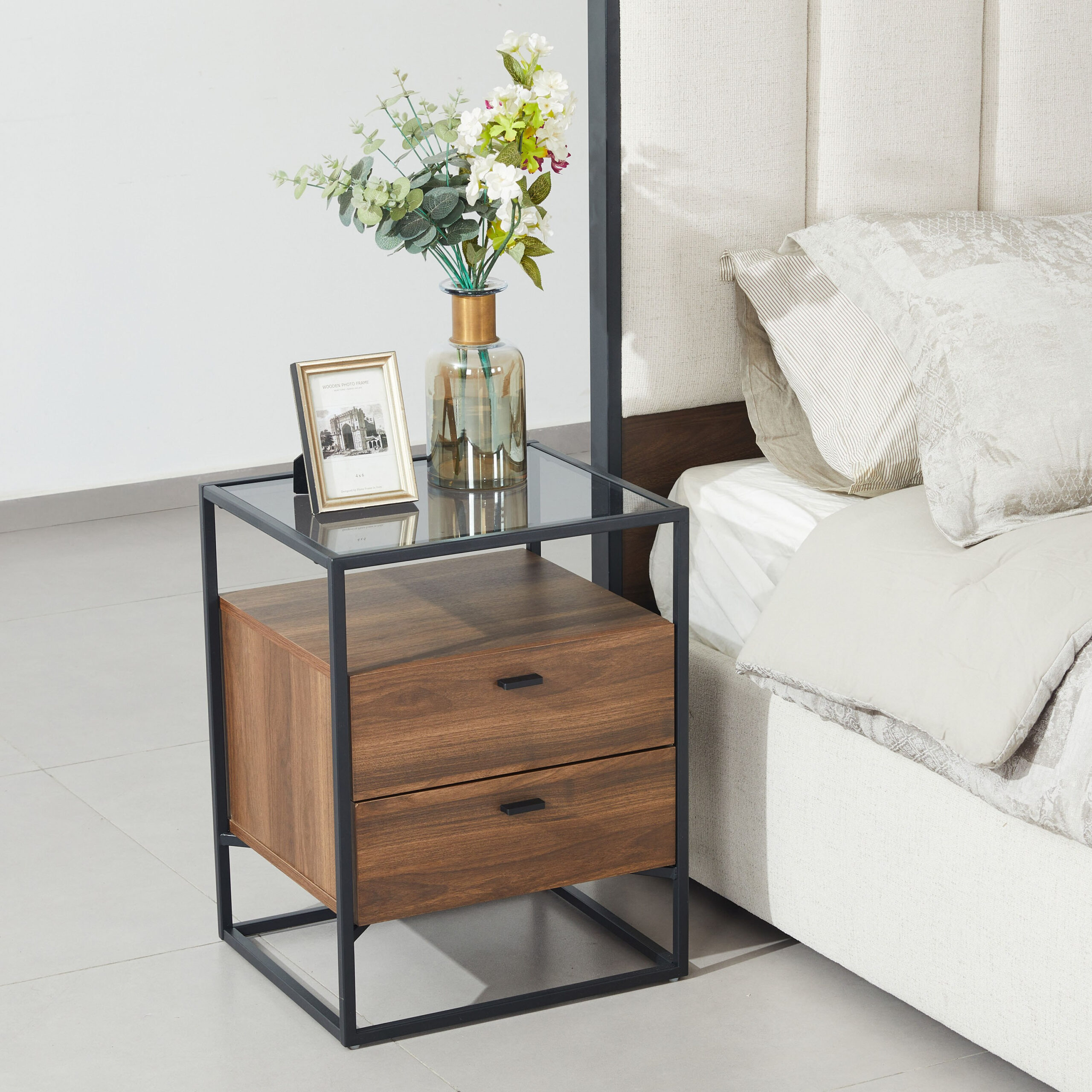 Ruby NXT 2-Drawer Nightstand