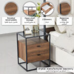 Ruby NXT 2-Drawer Nightstand