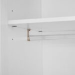 Hampton NXT 6-Door Wardrobe with 2-Drawers and Mirror