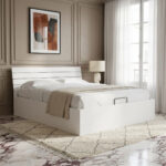 Frankfurt King Hydraulic Storage Bed - 180x200 cm