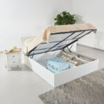 Frankfurt King Hydraulic Storage Bed - 180x200 cm