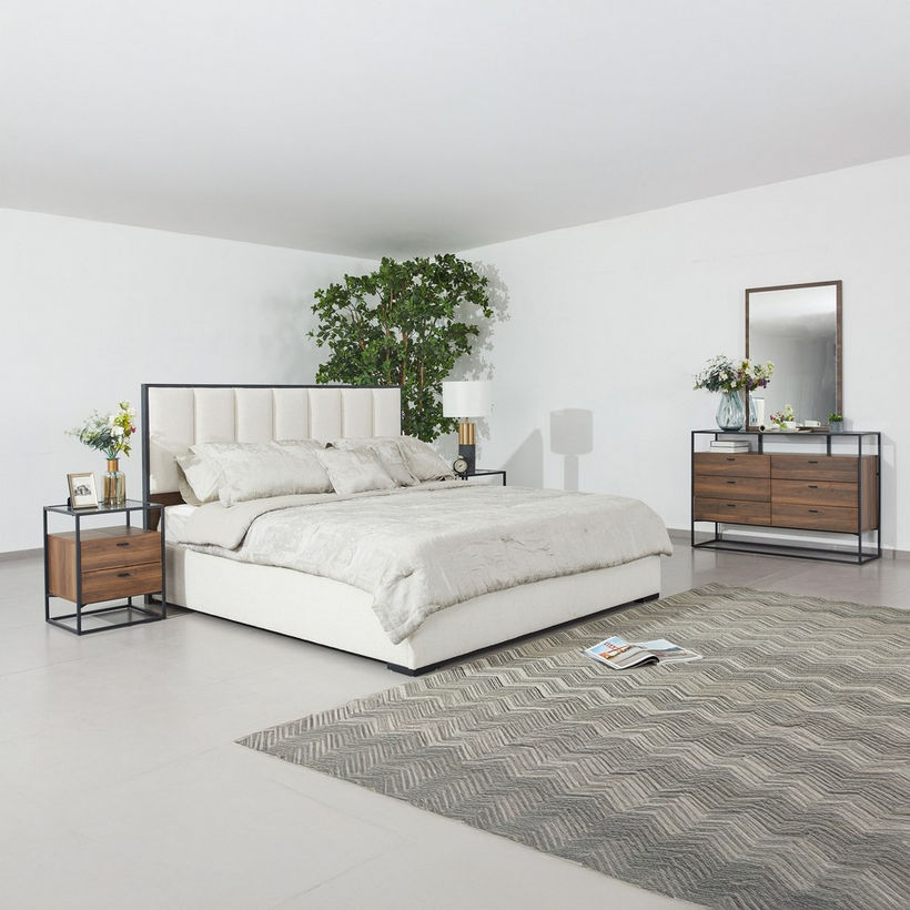 Ruby NXT Upholstered King Bed - 180x200 cm - Image 10
