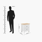 Hampton NXT 2-Drawer Nightstand